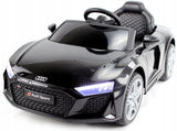 Audi R8 Spyder LIFT Autko na Akumulator Skóra Czarne 2.4G 12V 16000 RPM