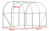 Tunel Foliowy [6 m²] 3x2m [STELAŻ ZAMIENNY] |