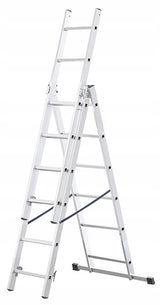 Drabina aluminiowa wielofunkcyjna 3x9 stopni produkt POLSKI + GRATIS POVES