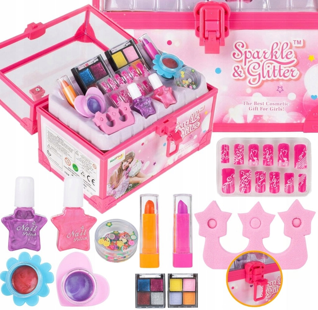ZESTAW DO MAKIJAŻU DLA DZIECI MAKE UP KOSMETYKI 3+