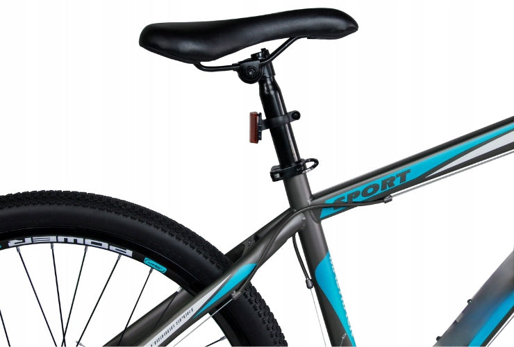 Rower Górski Shimano 21 Biegów 2xTarcze Rama 18,5" Cali BLUE Koło 26" Cali