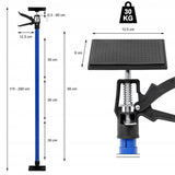 PODPORA SUFITOWA 2x TELESKOPOWA ROZPIERAK PŁYT GK 115-290cm