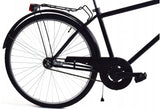 Rower Retro Miejski Koła 28" Męski Stalowa Rama + Koszyk GRATIS Czarny