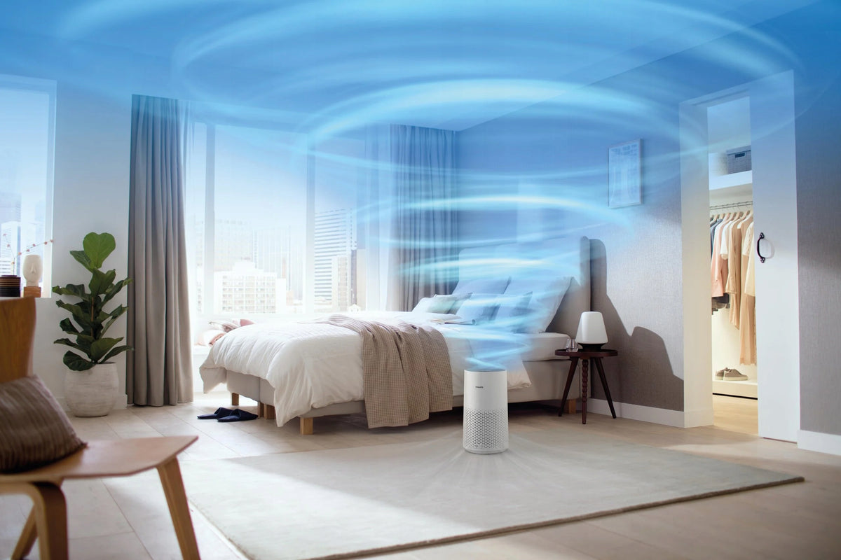 Oczyszczacz Powietrza Philips AC1711/10 Biały Filtracja Powietrza 3w1 78m2