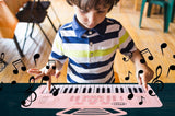 Organy Elektryczne Pianino Keyboard Mikrofon dla Dzieci 37 Klawiszy