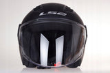 Kask Motocyklowy Otwarty LS2 AIRFLOW II Kask Solid Black Mat XXXL