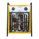 Grzejnik Farelka Nagrzewnica Elektryczna z Termostatem Mocna Żółta 9000W
