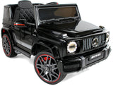 Mercedes G63 Autko na Akumulator Pilot Czarny 90W 12V 7Ah Skórzany Fotel