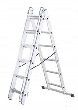Drabina aluminiowa wielofunkcyjna 3x9 stopni produkt POLSKI + GRATIS POVES