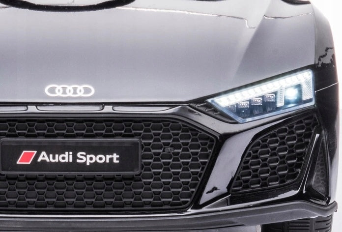 Audi R8 Spyder LIFT Autko na Akumulator Skóra Czarne 2.4G 12V 16000 RPM