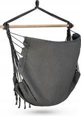 FOTEL BRAZYLIJSKI WISZĄCY BOHO HUŚTAWKA HAMAK XXL 100 cm 150 kg POVES
