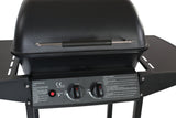 Grill Gazowy Reduktor i Wąż w Zestawie Activa Czarny 2-Palnikowy 5,4 kW