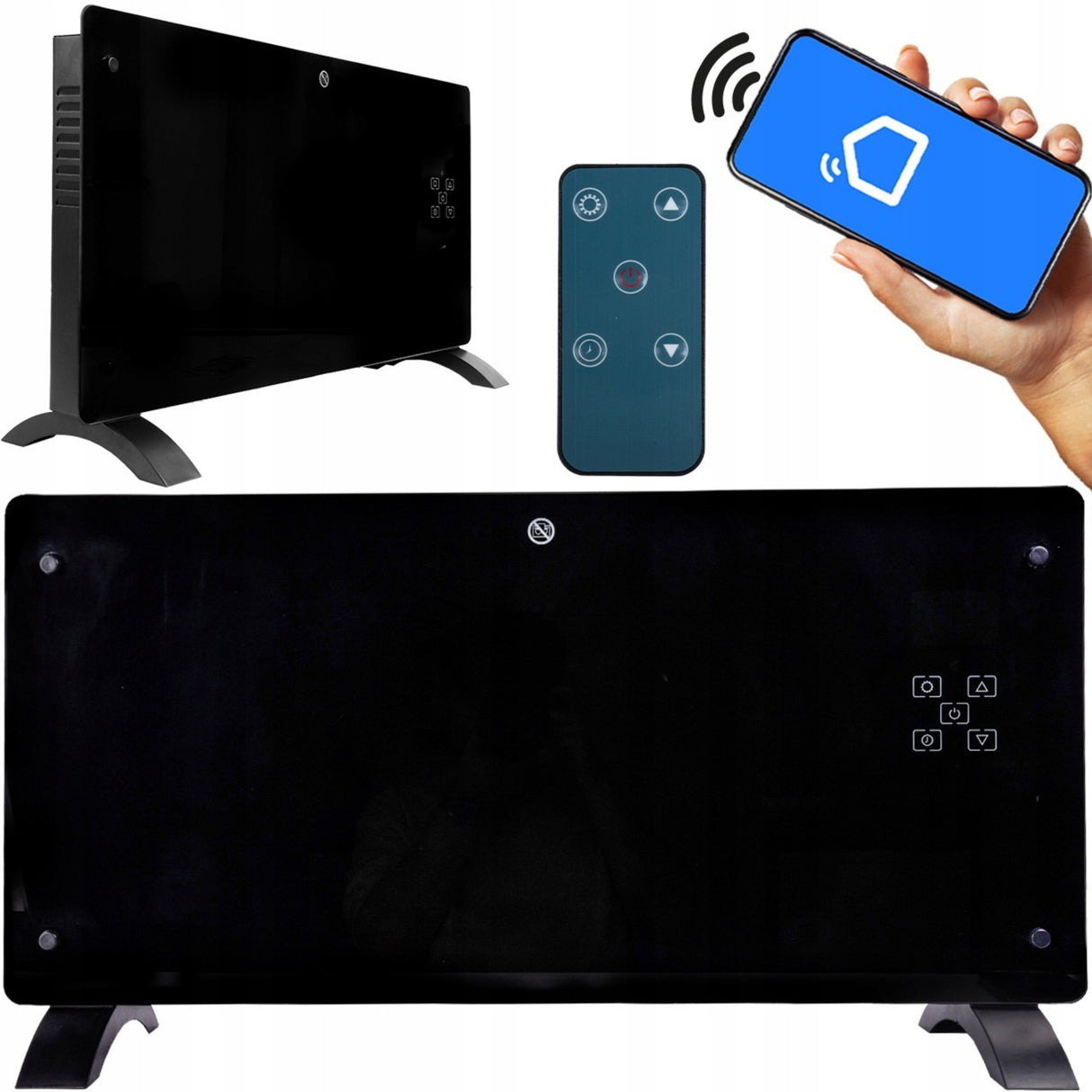 Grzejnik Konwektorowy Led Eco WiFi Termostat Konkwektor Eco Elektryczny