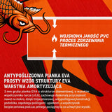 Nadmuchiwana Deska Wiosłowa Stand Up Paddle Pomarańczowa z Akcesoriami