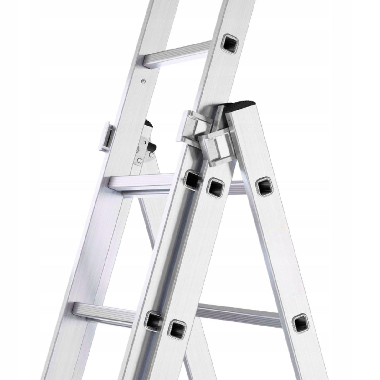 Drabina Aluminiowa produkt POLSKI + GRATIS Wielofunkcyjna 3x8 stopni