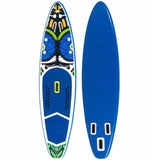 Deska Wiosłowa Nadmuchiwana Paddle Board z Akcesoriami Niebieska do 150 Kg