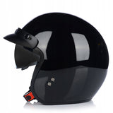 Kask Motocyklowy Otwarty Chopper Cruiser VITO SPECJAL + Daszek + Blenda S