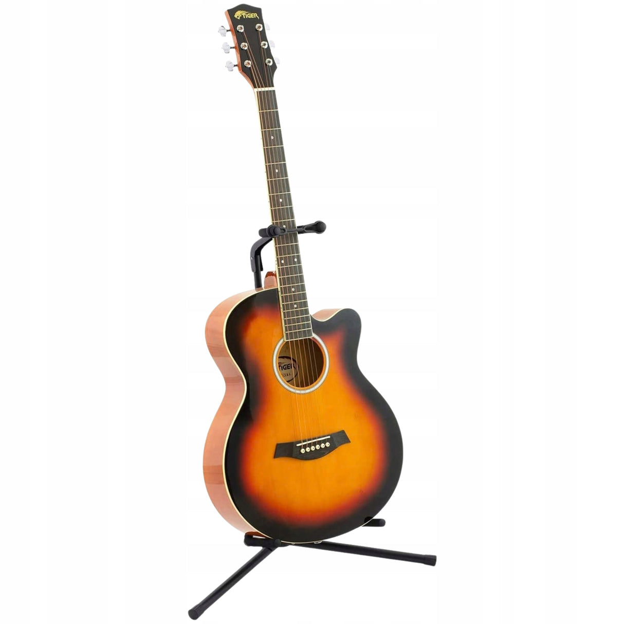 Statyw Gitarowy Dwie Sztuki Uniwersalne Stojaki do Gitar Poves GST14-BK
