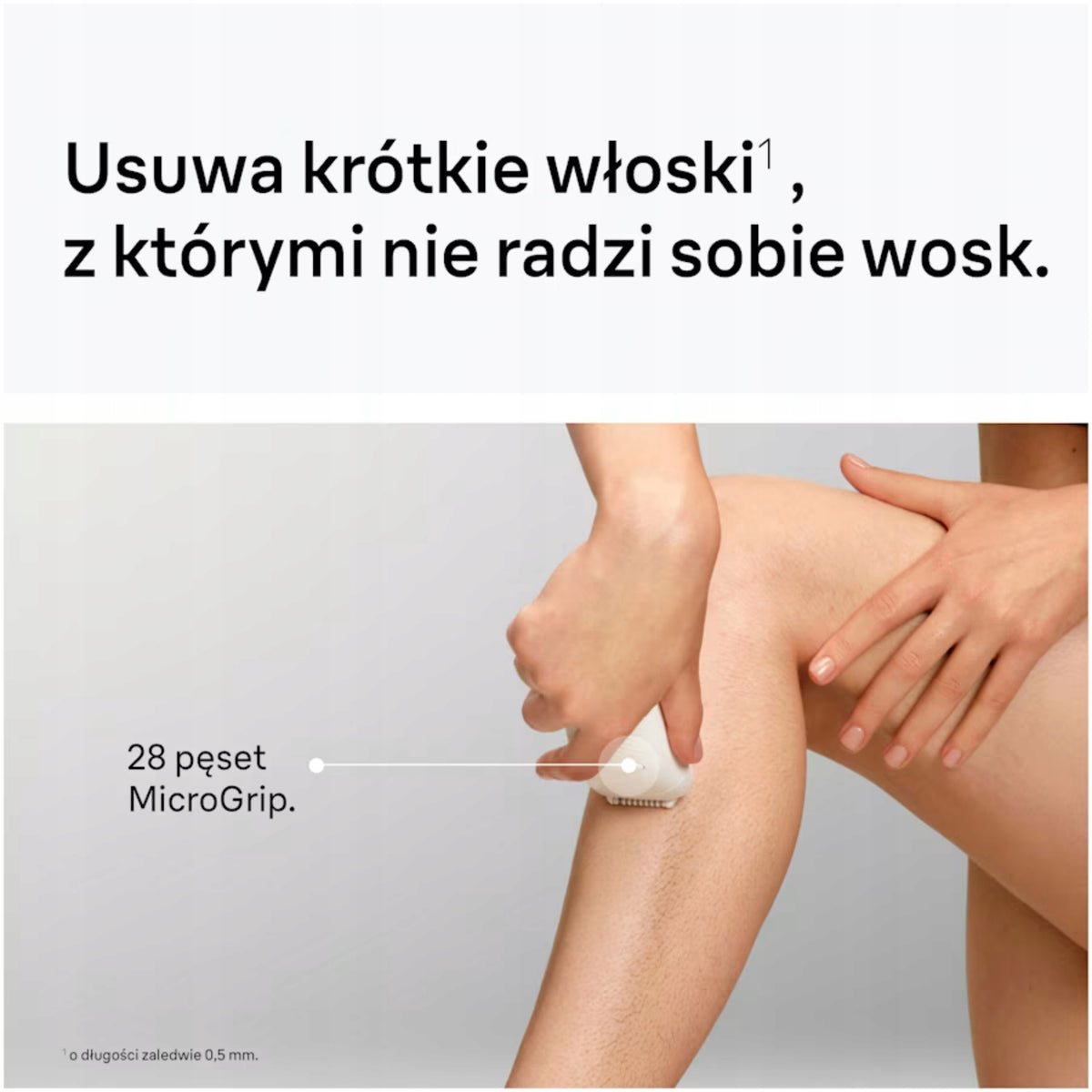 Depilator Braun Silk Epil 5011 Wodoodporny Oświetlenie Biały na Mokro Sucho