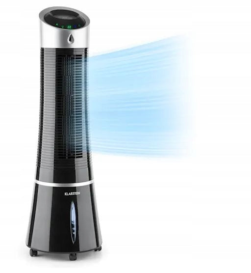 Klimator Klarstein Skyscraper Ice Czarny 4w1 Wentylator Oczyszczacz