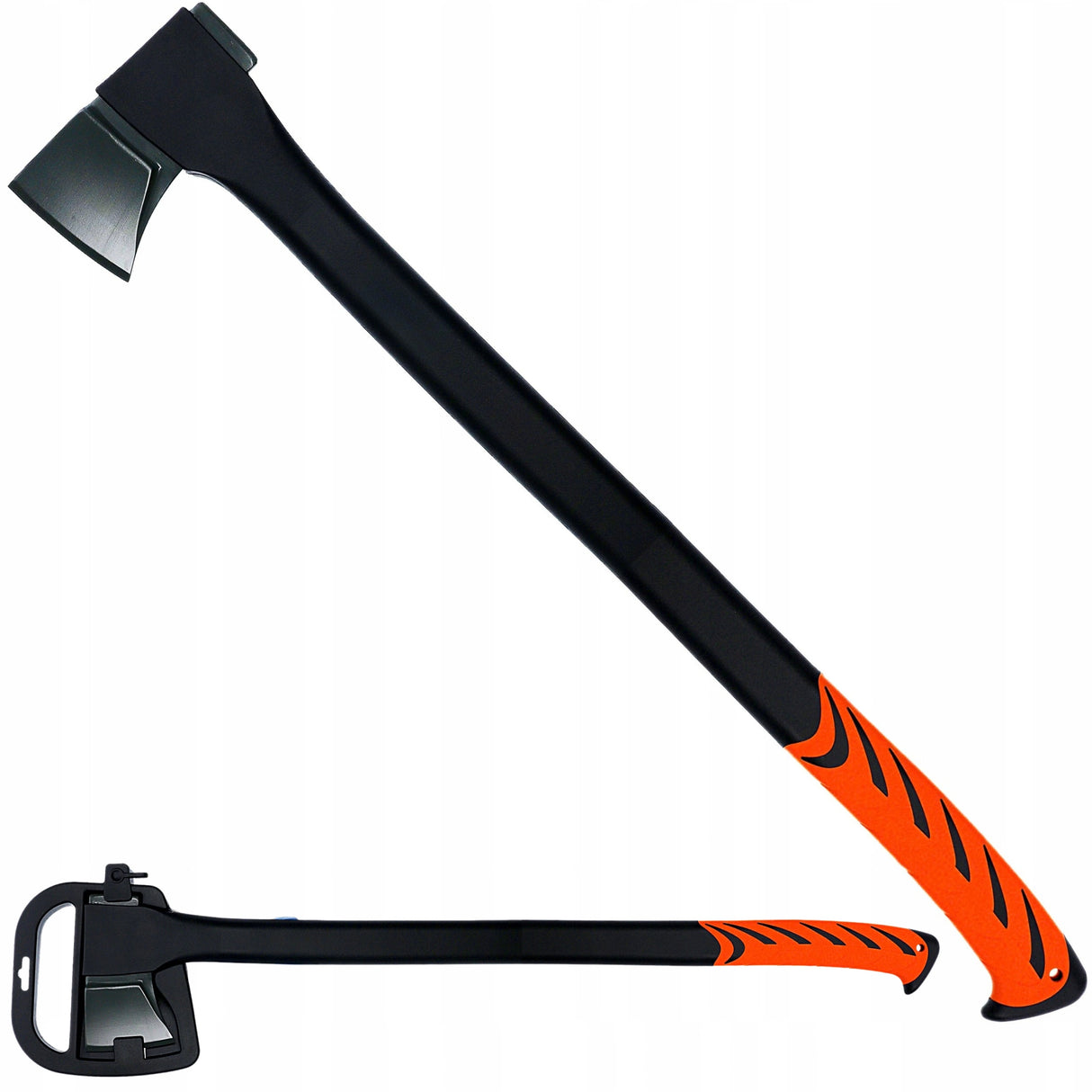 Siekiera do Łupania Drewna Drzewa Rozłupująca Uniwersalna Duża 72cm 1,57 KG
