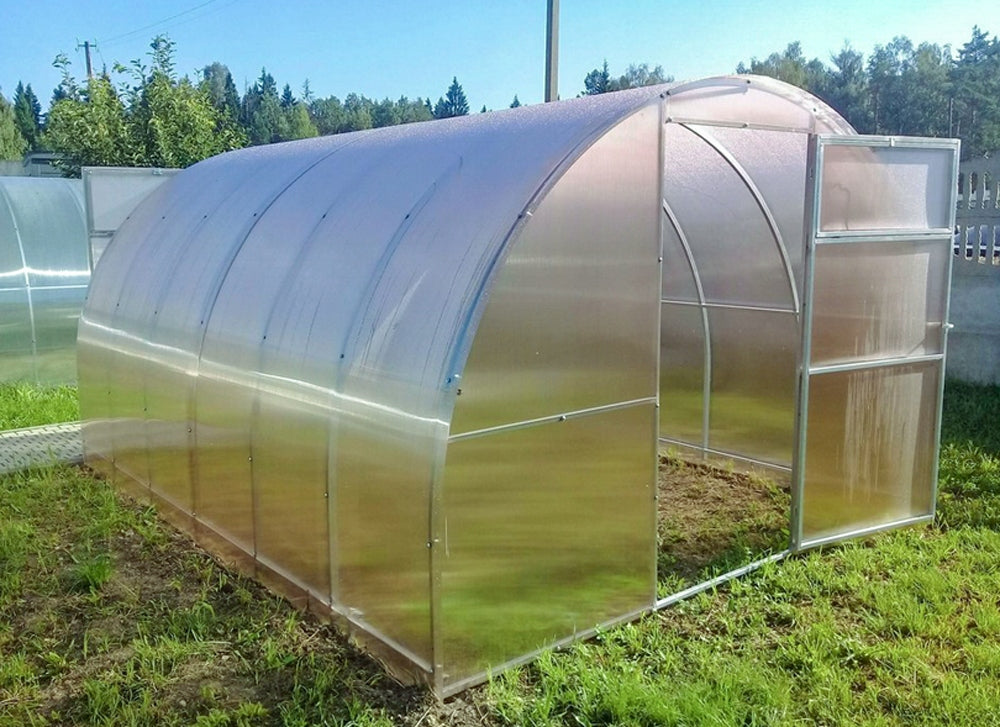 Szklarnia Poliwęglan Prosta Półokrągła 3x6m 4mm 40x20 Tunel Solidny