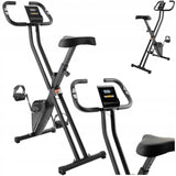 Rowerek Treningowy Stacjonarny Składany do Ćwiczeń Rower Fitness Pionowy
