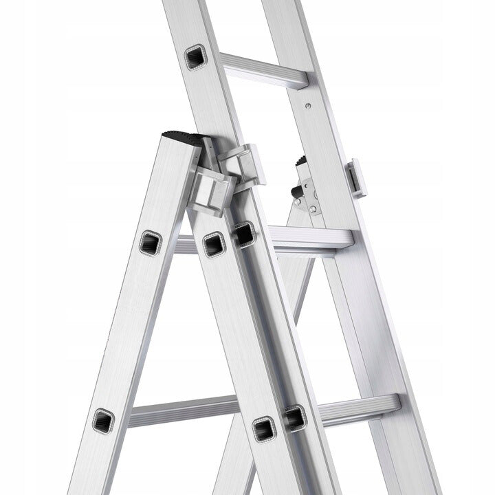 Drabina aluminiowa wielofunkcyjna 3x10 stopni produkt POLSKI + GRATIS POVES