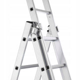 Drabina aluminiowa wielofunkcyjna 3x10 stopni produkt POLSKI + GRATIS POVES