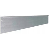 Obrzeże Trawnikowe Metalowe Ocynkowane Walcowana Druga Krawędź 118 cm 8 szt