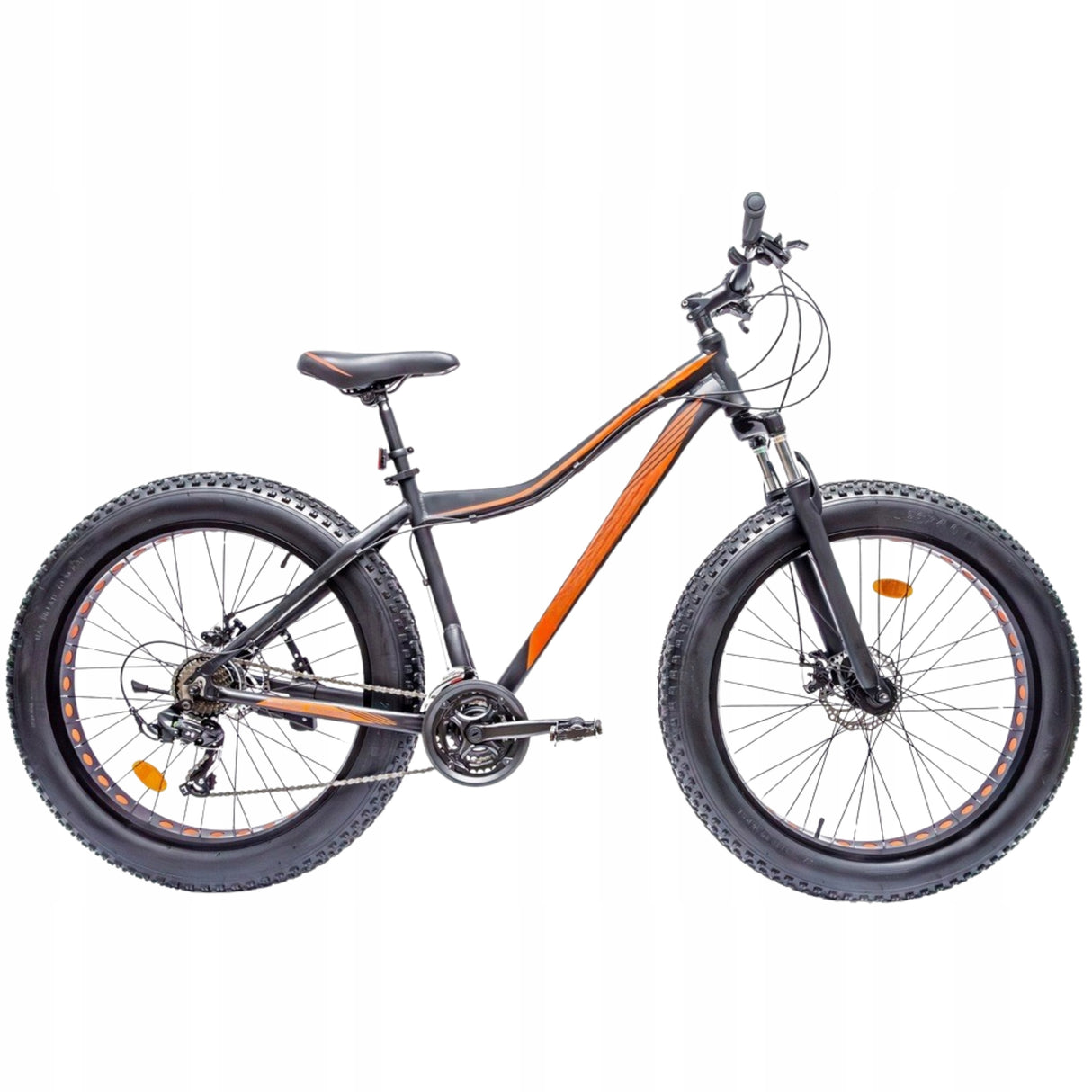 Rower Terenowy Fatbike Shimano Szerokie Opony 26"Cali Amortyzacja Aluminium