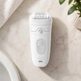 Depilator Braun Silk Epil 5011 Wodoodporny Oświetlenie Biały na Mokro Sucho