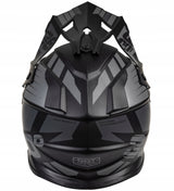 Kask Cross Enduro S EU Homologacja Lekki MTB Quad Rower Czarny Szary
