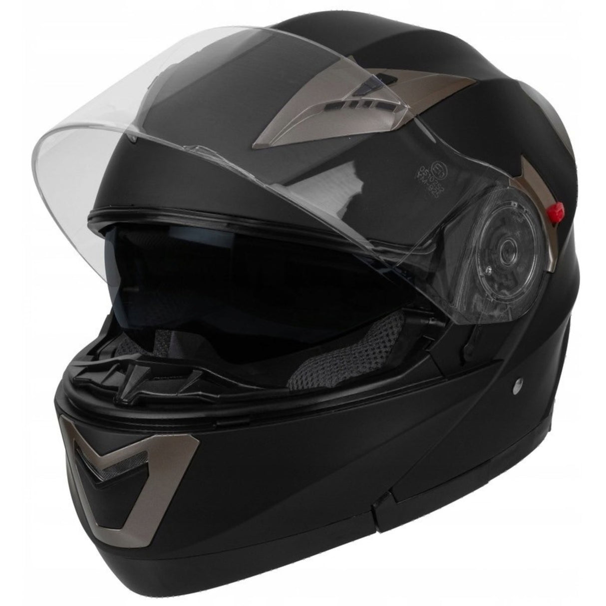 Kask Motocyklowy Szczękowy FLIP-UP pod Interkom, ECE22-06 Rozmiar XL