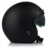 Kask Motocyklowy Otwarty VITO SPECJAL Chopper Cruiser + Daszek Blenda M MAT