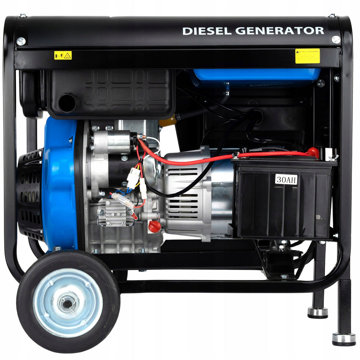 Agregat Generator Prądu Zestaw 7350W Diesel + Olej Gratis