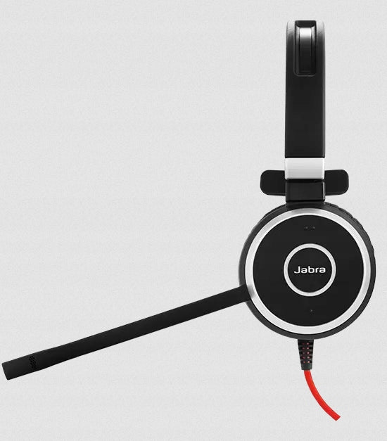 Słuchawki Nauszne Jabra Evolve 40 Duo Czarne Redukcja Szumów + Pokrowiec