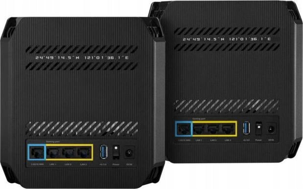 Router Access Point ASUS GT6 SKLEP ROG Rapture GT6 Zestaw Pasmo 5,9GHz