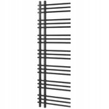 Grzejnik Łazienkowy Drabinka Dekoracyjny Czarny Mat Wodny 50x150 cm 540W