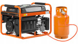 Agregat Prądotwórczy Generator Prądu Benzyna Gaz 3.2kW 230V AVR