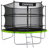 Trampolina ogrodowa z siatką wewnętrzną dla dzieci 304-312cm 10FT POVES
