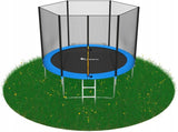 TRAMPOLINA OGRODOWA 304-312CM 10FT SIATKA + DRABINKA Poves