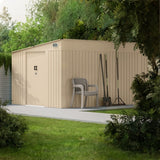 Domek Ogrodowy UNIWERSALNYM Jednospadowym Dachem Antracyt 240x360cm 8,60m²