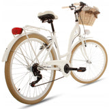 Rower Miejski Damski Lekki Damka SHIMANO 7 WARIANTY Koło 28" Cali
