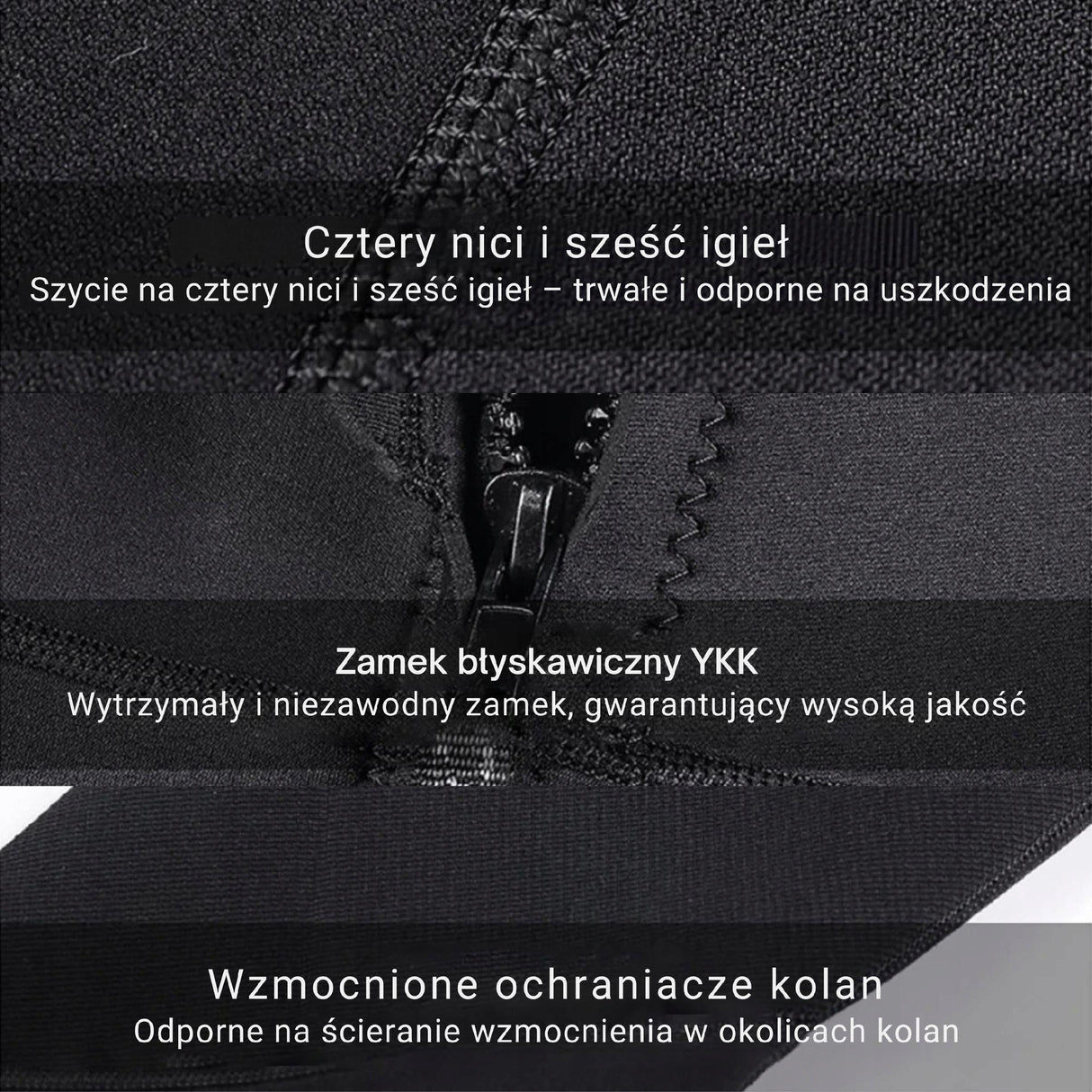 Kombinezon Neoprenowy Męski Jednoczęściowy do Nurkowania Pływania 3mm M