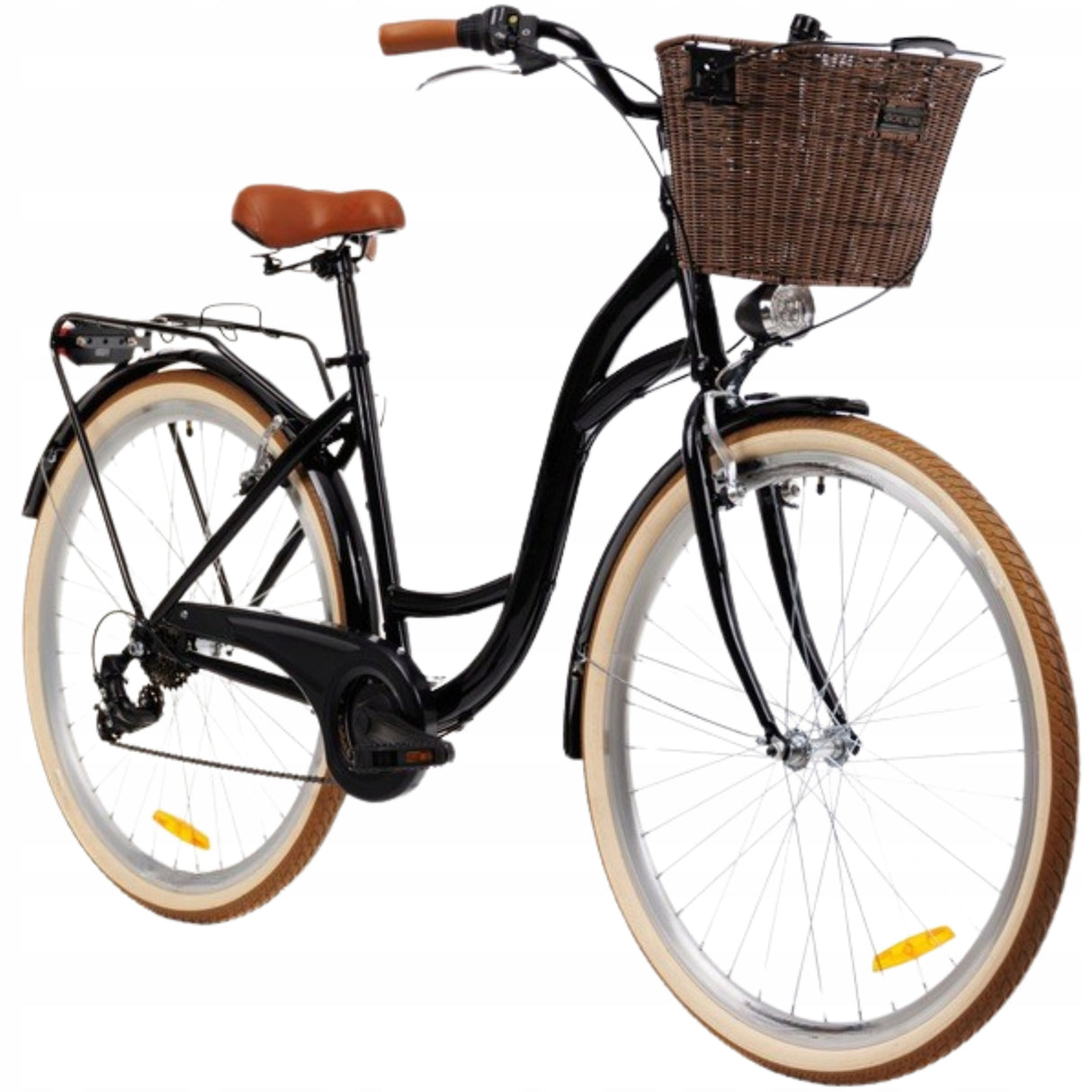 Rower Miejski Damski Lekki Damka SHIMANO 7 WARIANTY Koło 28" Cali