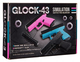 METALOWY PISTOLET GLOCK 43 ASG REPLIKA KULKI 6 MM PREZENT DZIECKA NA ŚWIĘTA