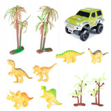 MEGA DUŻY TOR AUTO WYŚCIGOWY DINOZAUR PARK 140 el.