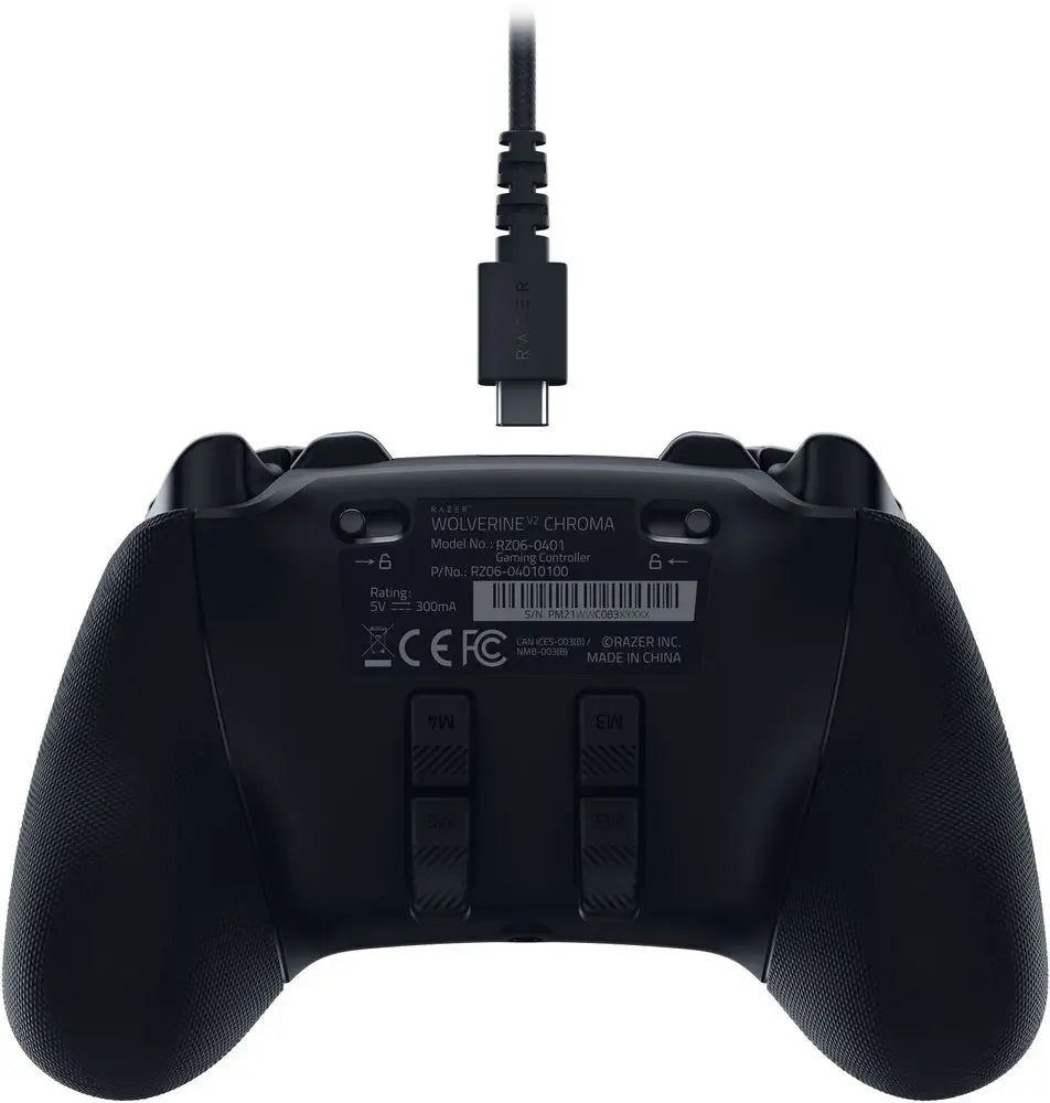 Pad Przewodowy Gamingowy Razer Wolverine V2 Chroma Black Czarny Wygodny