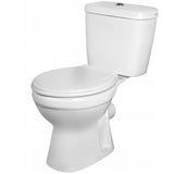Kompakt WC C-Clear poziomy 64x39x74 cm Średnica Odpływu 101 mm Kolor Biały